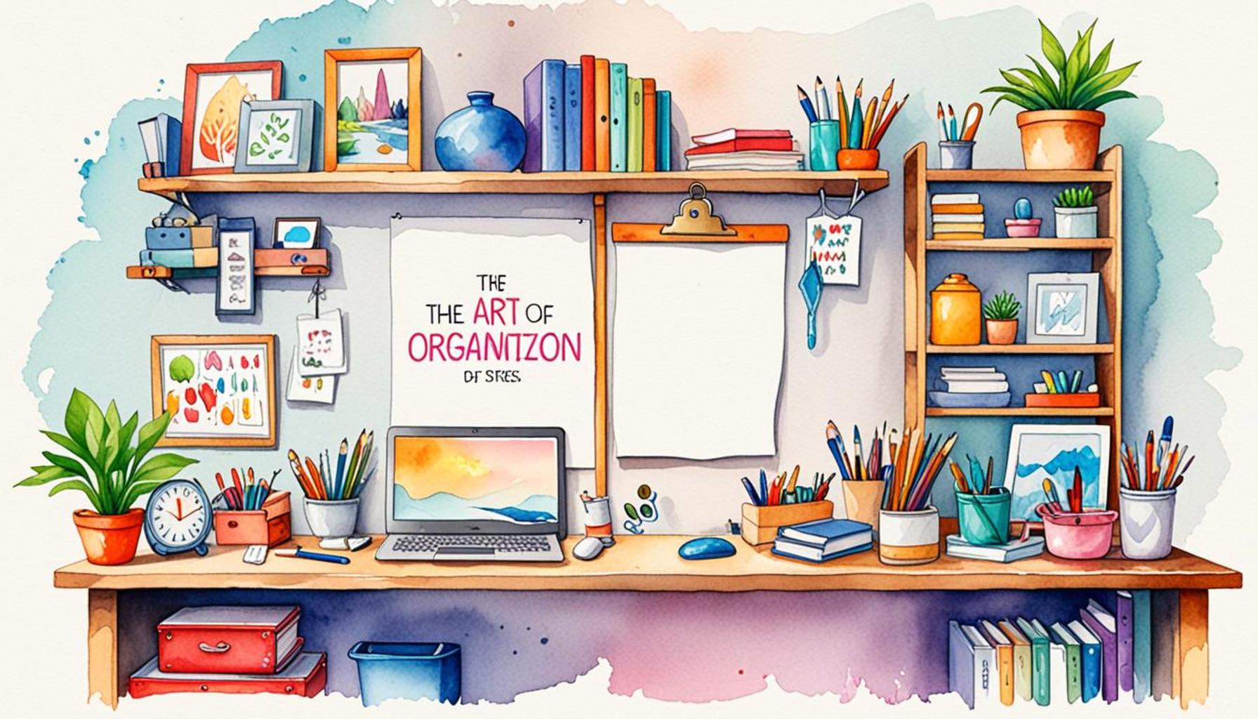 The Art of Organization: How an Organized Environment Can Contribute to Stress Reduction